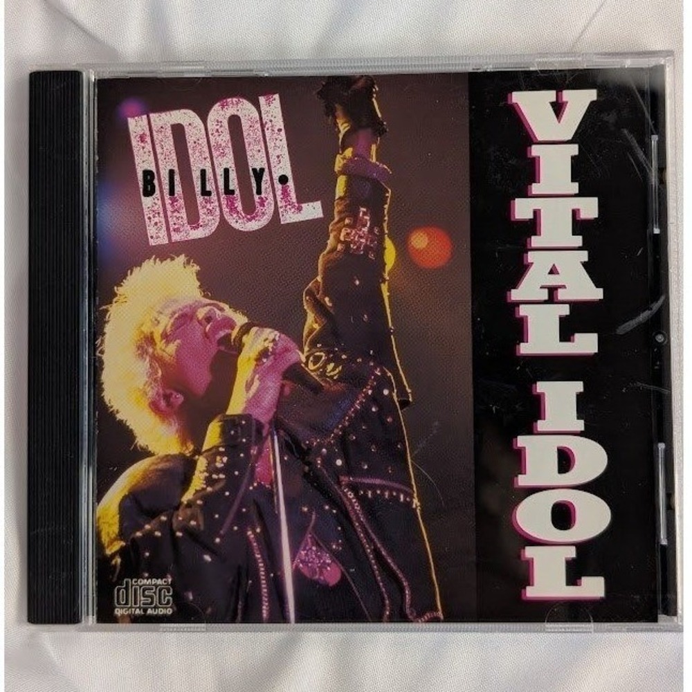 Billy Idol Vital Idol CD Remix Album VK 41620 Chrysalis Records 1987 Rock